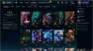 CONTA LEAGUE OF LEGENDS LOL