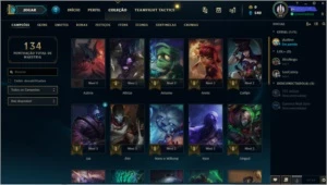 CONTA LEAGUE OF LEGENDS LOL