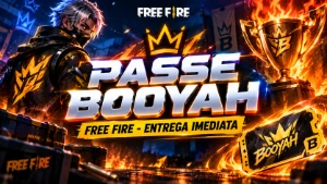 Passe Booyah Free Fire [Entrega Imediata] - ID - Região BR