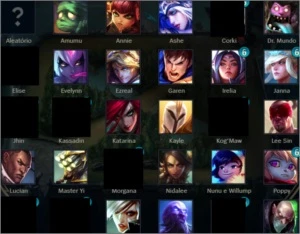 Conta Diamante 4 LOL - League of Legends