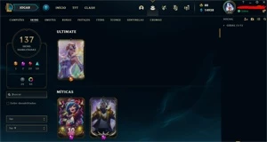 Conta de lol com 1k gastos + valorant com 1k gastos - League of Legends