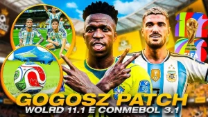 Gogosz Patch World 11.1 + Conmebol 3.1 (Última Versão!) - eFootball PES
