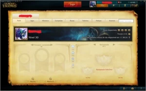 Jogo League Of Legends L30 Unranked LOL