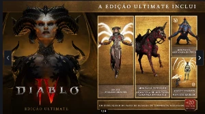 Diablo IV, 3 e 2 no precinho - Blizzard