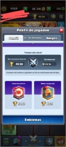 CONTA CLASH ROYALE NVL 13