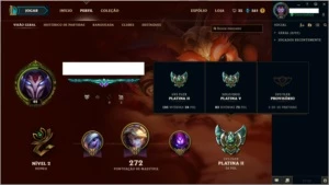 CONTA PLATINA 5 SOLO FLEX PLATINA 2 - League of Legends LOL