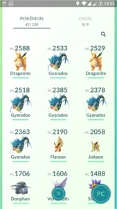 Conta Pokémon Go Lv 30 Sem Time - Intermedium 2