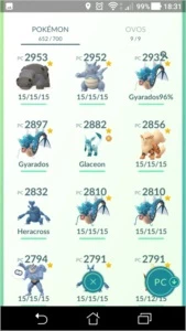 Pokémon Go - Conta lvl 36