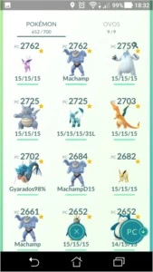 Pokémon Go - Conta lvl 36