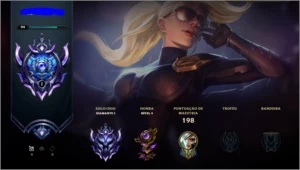 CONTA DIAMANTE 1 - 94 PDL - League of Legends LOL