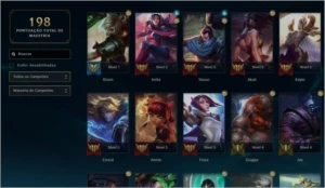CONTA DIAMANTE 1 - 94 PDL - League of Legends LOL