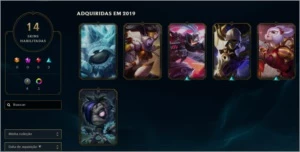 CONTA DIAMANTE 1 - 94 PDL - League of Legends LOL