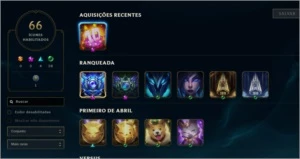 CONTA DIAMANTE 1 - 94 PDL - League of Legends LOL