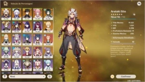 Genshin End Game todos bônus - Genshin Impact
