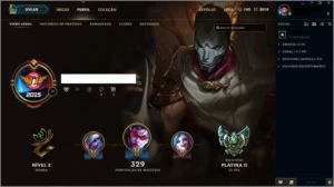 Conta league of legends lol Platina barata