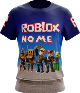 Camiseta Camisa ROBLOX Infantil e Adulto