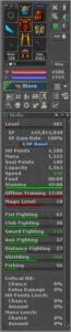 EK 301 com ITENS (Luminera) (Non-Pvp) - Tibia