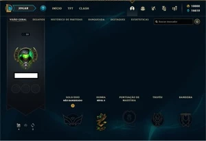 Conta lv 30 Unranked, Sem email confirmado,10k de RP - League of Legends LOL