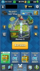 CONTA NÍVEL 10 (COM 3 LENDÁRIAS), 20K+ OURO, ARENA LENDÁRIA - Clash Royale