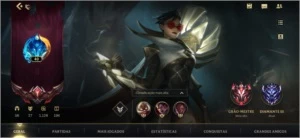 Conta Wildrift Grão mestre na temporada passada e atual! - League of Legends: Wild Rift LOL WR