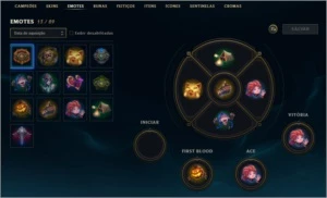 conta league of legends platina 4 LOL