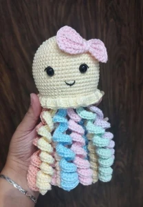Polvinho de Croche Colorido - Artesanato e Personalizados