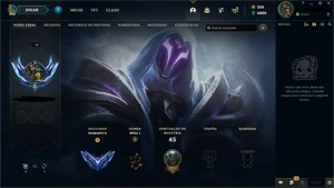 CONTA MASTER S21/S22 ( DIAMOND S22 POR DECAY ) COM SKINS - League of Legends LOL