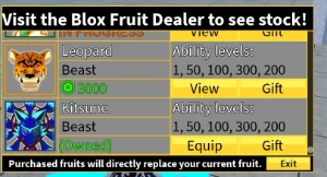 conta roblox full e frutas permanentes (kitsune, rumble etc)