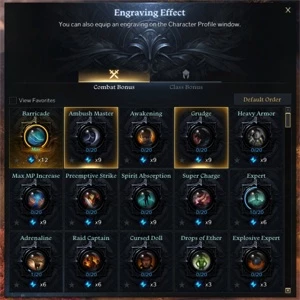 CONTA LOSTAR 1462 GS Deadeye + DB 1445 +4 ALT 1370 +1 CHAR - Lost Ark