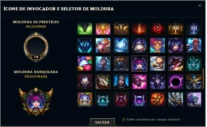 Conta lol lvl 112 ouro 4, varios icones, emotes, skins raras - League of Legends