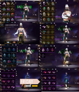 Conta Free fire FEM.