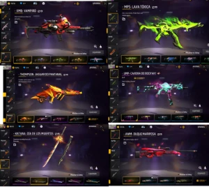 Conta Free fire FEM.