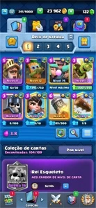 clash of clans cv10+ clash royale tds as cartas desafiante