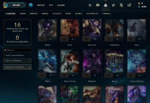 Conta PLATINA 4 | 70% Win - Lol (League Of Legends) Elomoon