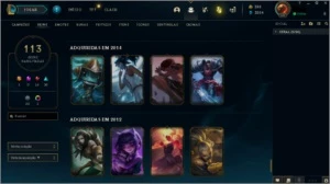 Conta lol Antiga - League of Legends