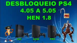 Destrava ps4 11.0para baixo dessa versão - Outros