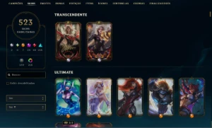conta lol com skin Faker assinatura + Uzi | 500+ Skins - League of Legends