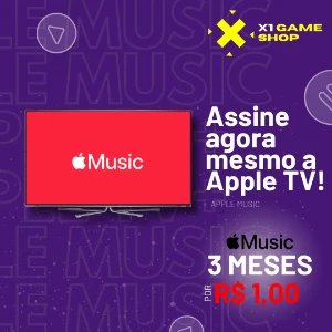 Apple Music - 3 Meses individual - Assinaturas e Premium