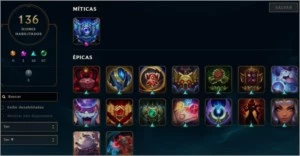 Conta Diamante 4 nunca tomou ban, todos os champs - League of Legends LOL