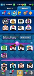 Conta de Clash Upada - Clash Royale