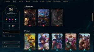 Conta de lol BARATA (venda rápida) - League of Legends
