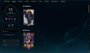 Conta de lol BARATA (venda rápida) - League of Legends