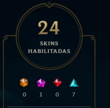 Conta Mestre Flex E Diamante Solo Duo Padrão Enjoy - League of Legends LOL
