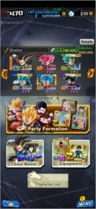 Conta Dragon Ball Legends - Outros