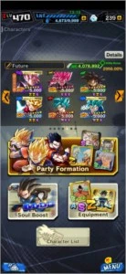 Conta Dragon Ball Legends - Outros