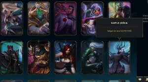 Conta League of Legends Full Acesso 4URS Rammus Rei e outras LOL