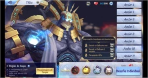 Conta Saint Seiya Awakening LVL-57 A53-MENSA SSA