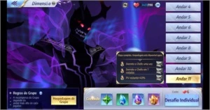 Conta Saint Seiya Awakening LVL-57 A53-MENSA SSA