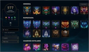 Conta de LoL, diamante 2 (solo/duo) e diamante I (flex) - League of Legends