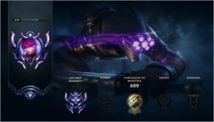Conta de LoL, diamante 2 (solo/duo) e diamante I (flex) - League of Legends